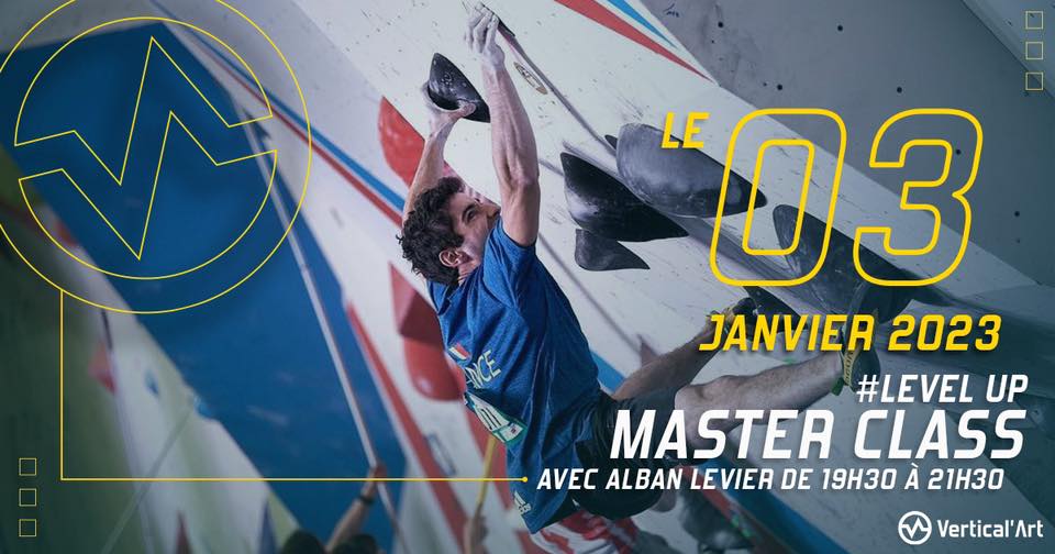 Masterclass Alban Levier mardi 3 janvier 2023 à Vertical'Art Lille