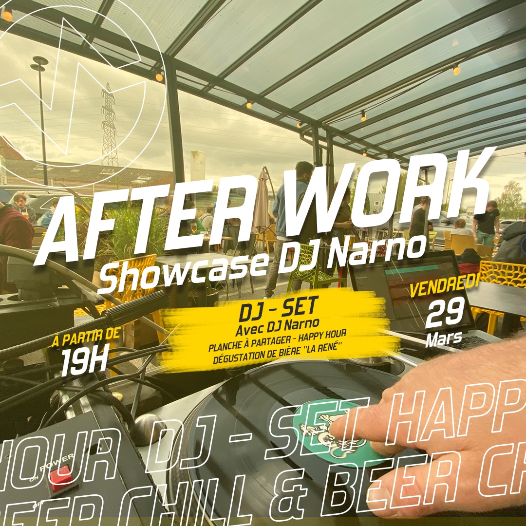 Showcase avec DJ Narno à Vertical'Art Lille vendredi 29 mars