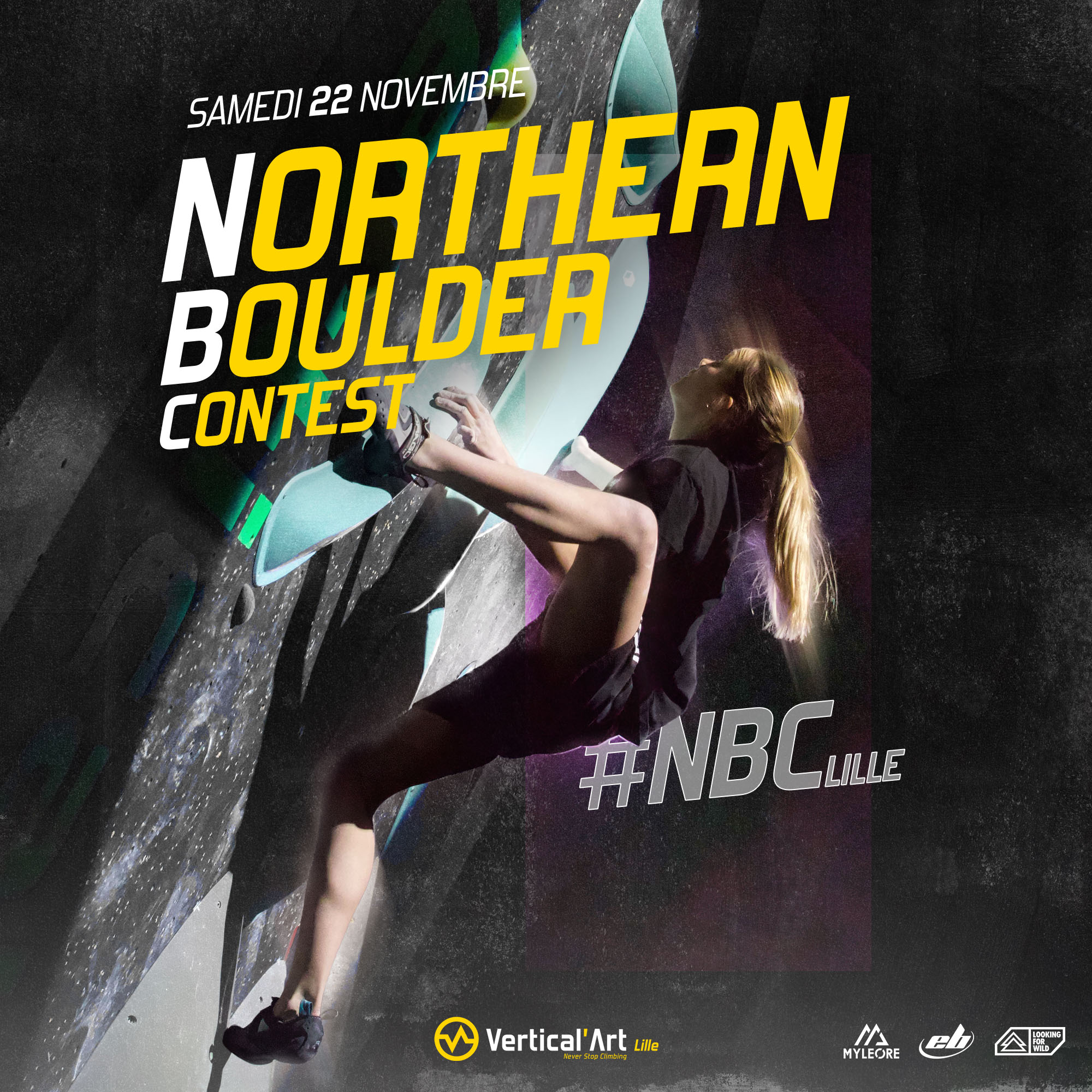 NORTHERN BOULDER CONTEST à Vertical'Art Lille le samedi 22 novembre