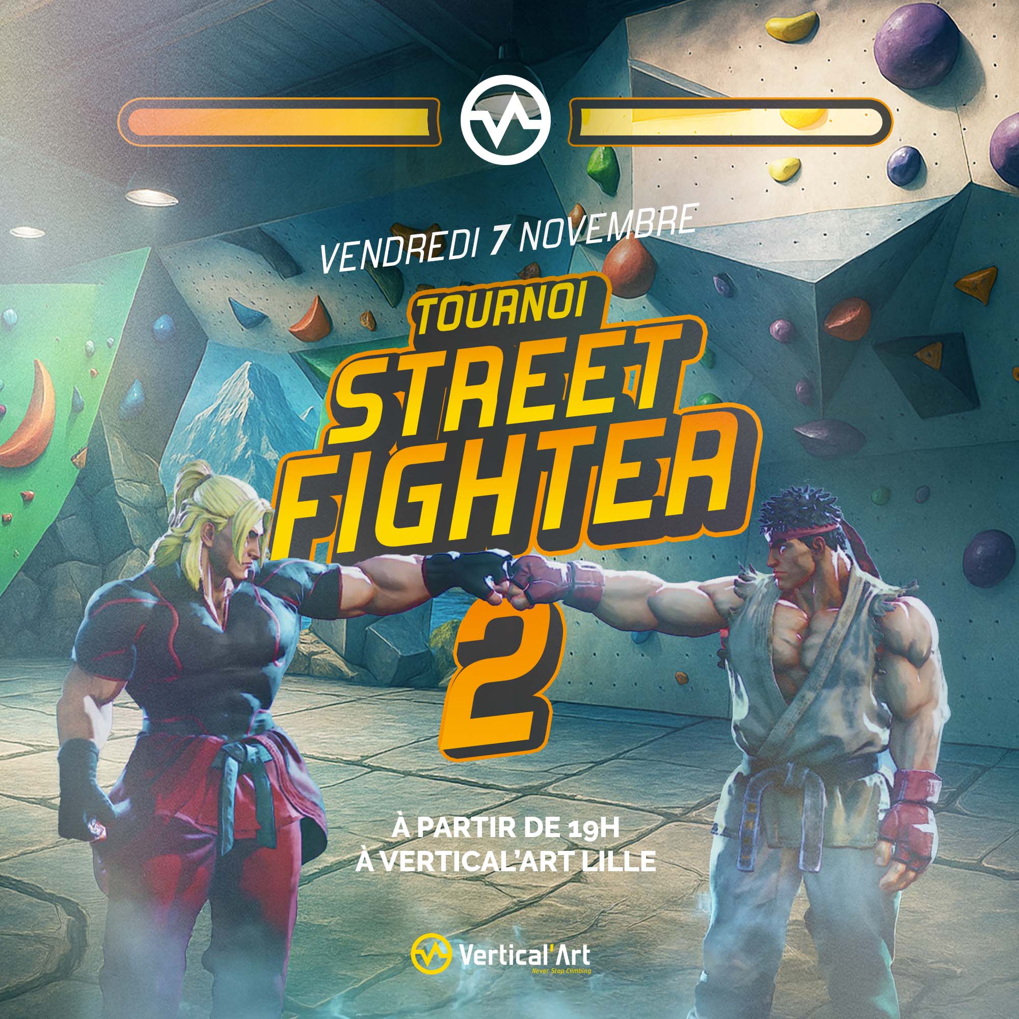 Tournoi Street Fighter 2 à Lille le vendredi 7 novembre