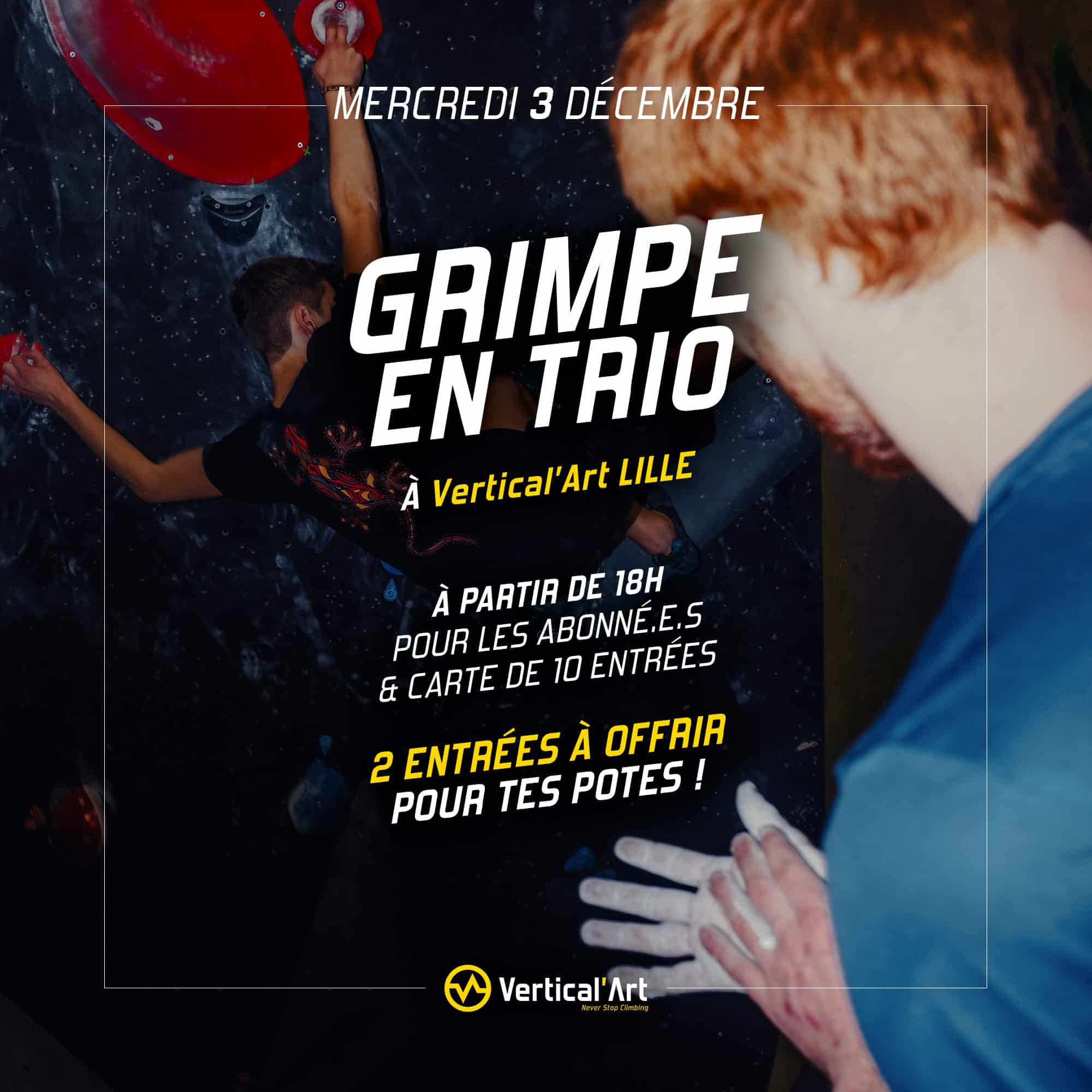 GRIMPE EN TRIO - LILLE - Insta